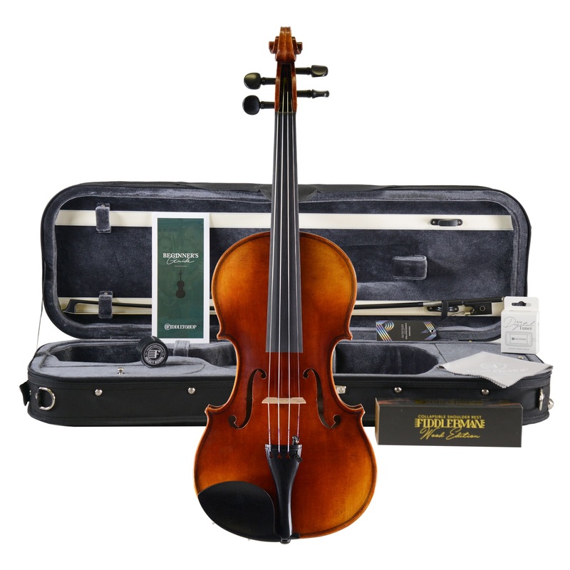 Fiddlershop Etude Violin Outfit With Wittner Finetune Geared Pegs
