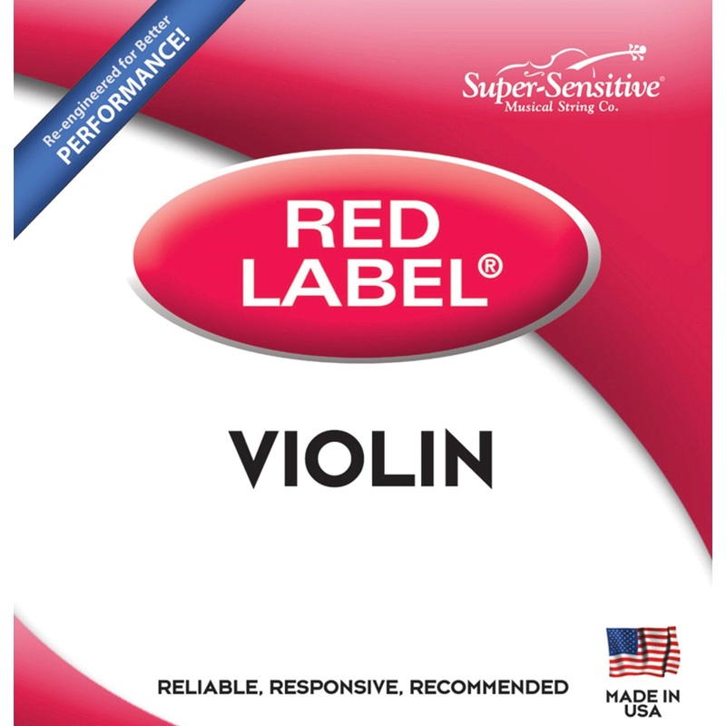 Red Label Violin String Set