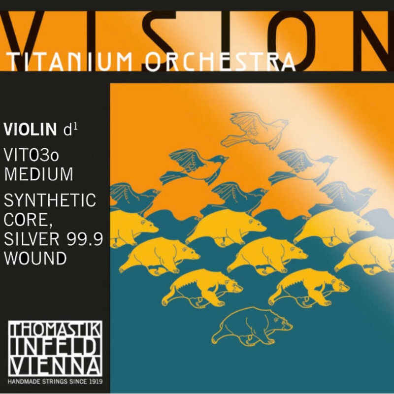 Thomastik Vision Titanium Orchestra Violin D String