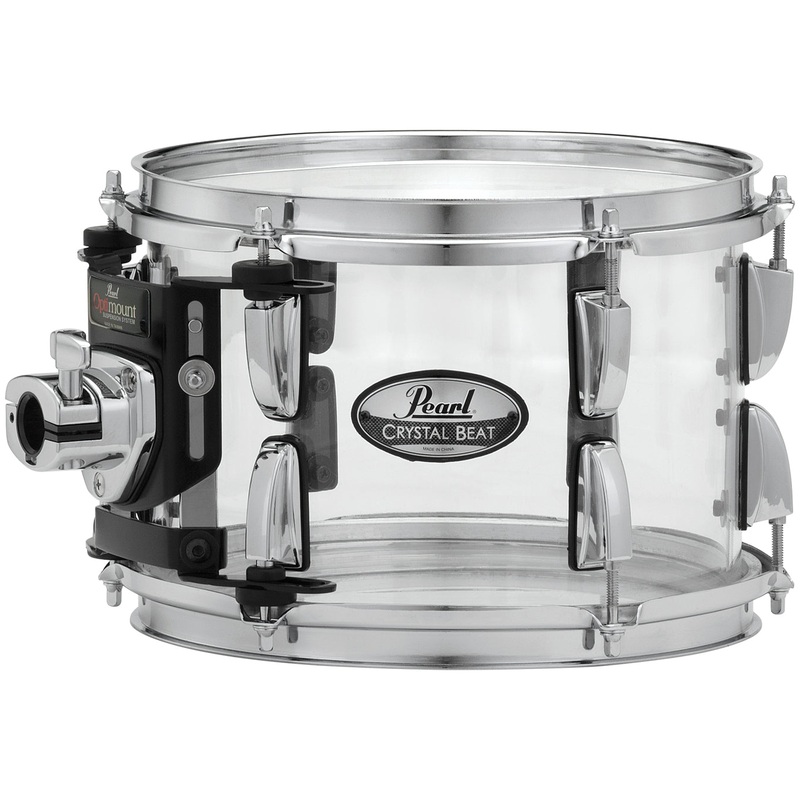 Pearl Crystal Beat 10"x7" Tom ULTRA CLEAR CRB1007T/C730