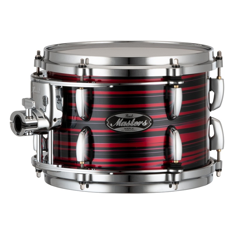 Pearl Masters Maple 10"x7" Tom - R2 Air Tom Suspension System w/Standard Bracket RED OYSTER SWIRL MM6C1007TS/C856
