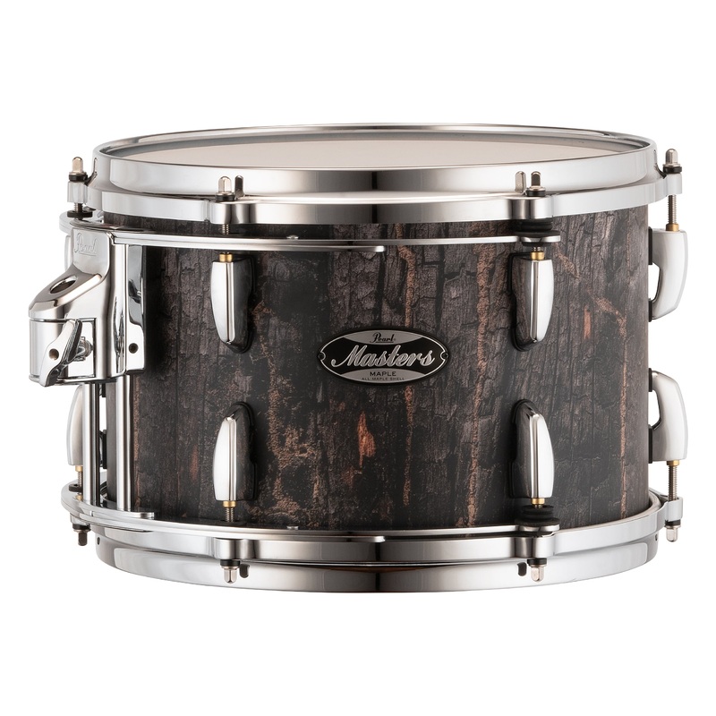Pearl Masters Maple 12"x8" Tom - R2 Air Tom Suspension System w/GyroLock-L Bracket  SATIN CHARRED OAK MM6C1208TL/C824