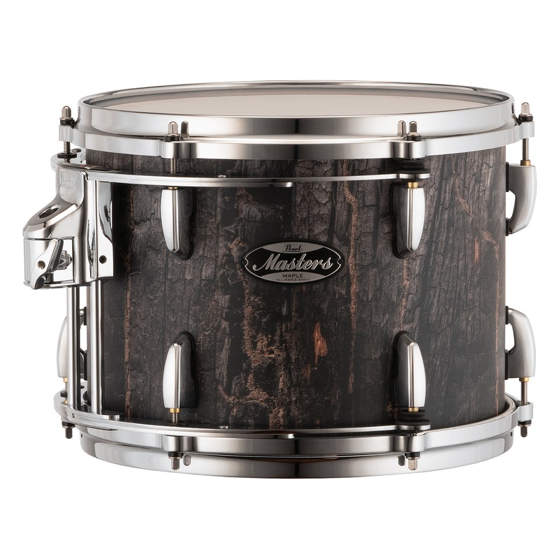Pearl Masters Maple 12"x9 Tom - R2 Air Tom Suspension System w/GyroLock-L Bracket  SATIN CHARRED OAK MM6C1209TL/C824