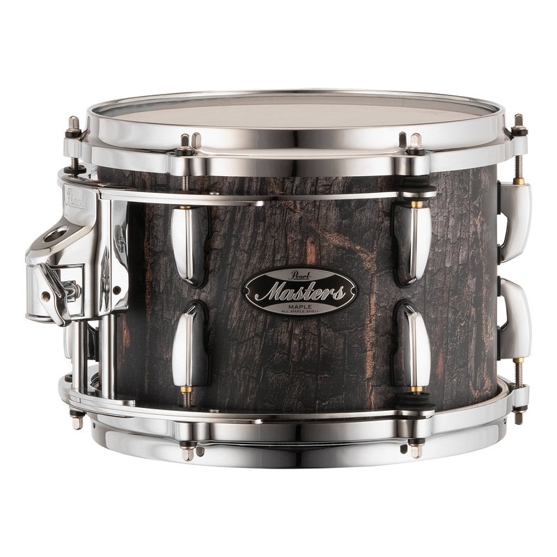 Pearl Masters Maple 8"x7" Tom - R2 Air Tom Suspension System w/GyroLock-L Bracket  SATIN CHARRED OAK MM6C1007TL/C824