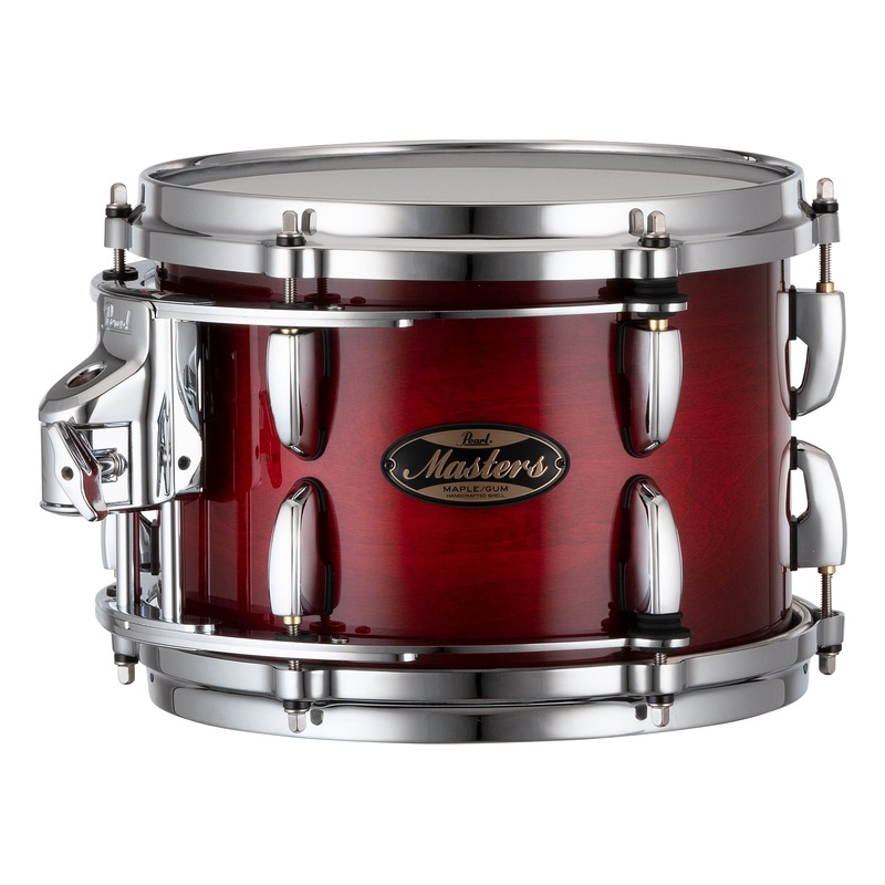 Pearl Masters Maple/Gum 10"x7" Tom - R2 Air Gyro-L Bracket DEEP REDBURST MMGP1007TL/C886