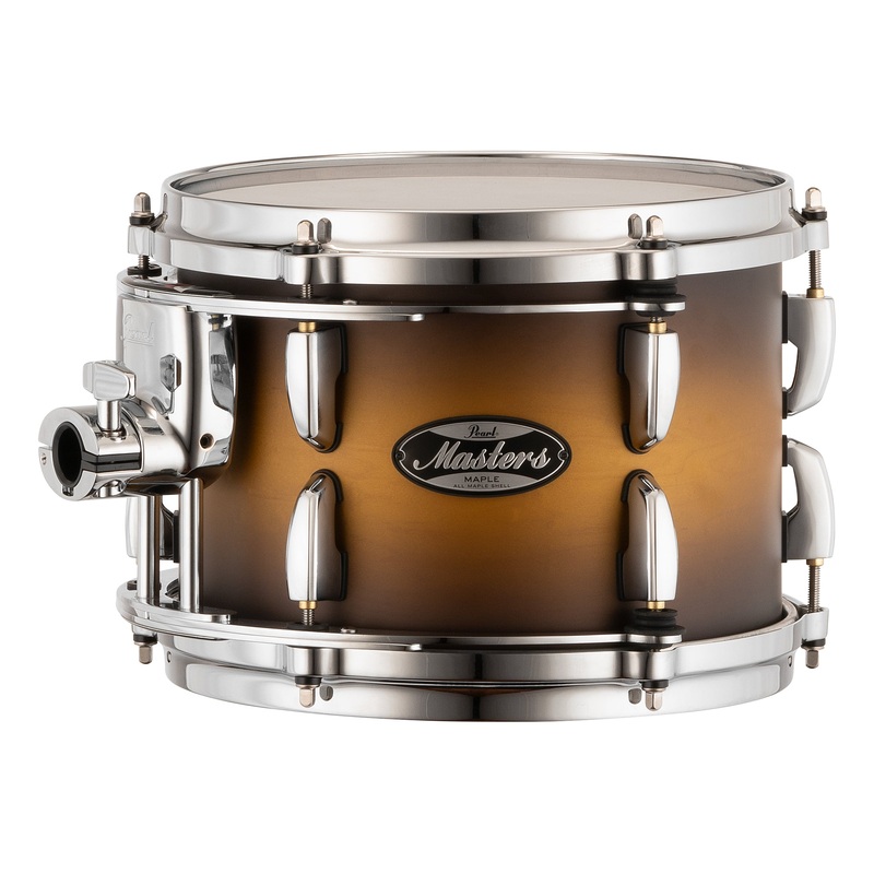 Pearl Masters Maple/Gum 10"x7" Tom - R2 Air Tom Suspension System w/Standard Bracket  MATTE OLIVE BURST MMGP1007TS/C831