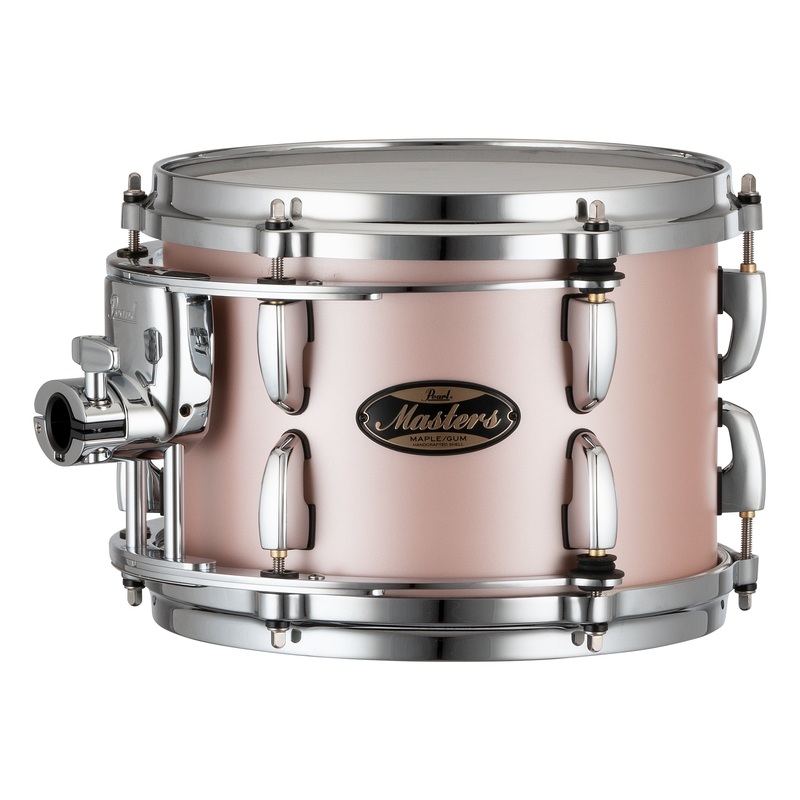 Pearl Masters Maple/Gum 10"x7" Tom - R2 Air Tom Suspension System w/Standard Bracket  SATIN ROSE GOLD MMGP1007TS/C844