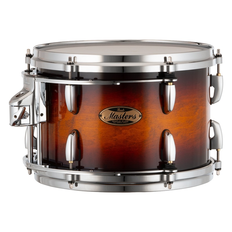 Pearl Masters Maple Pure 12"x8" Tom - R2 Air Tom Suspension System w/GyroLock-L Bracket  VINTAGE TOBACCO BURST MP4P1208TL/C342