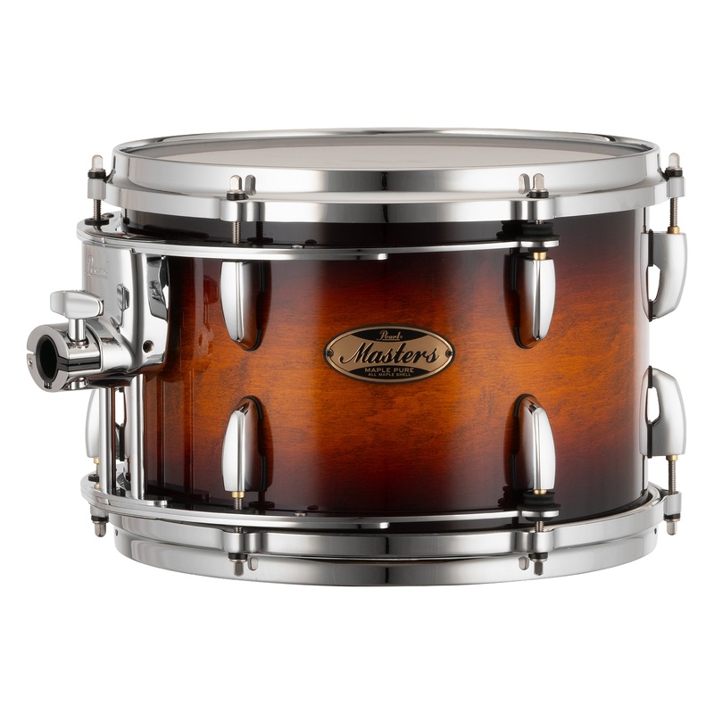 Pearl Masters Maple Pure 12"x8" Tom - R2 Air Tom Suspension System w/Standard Bracket  VINTAGE TOBACCO BURST MP4P1208TS/C342