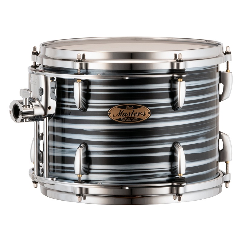Pearl Masters Maple Pure 12"x9 Tom - R2 Air Tom Suspension System w/Standard Bracket BLACK OYSTER SWIRL MP4C1209TS/C855