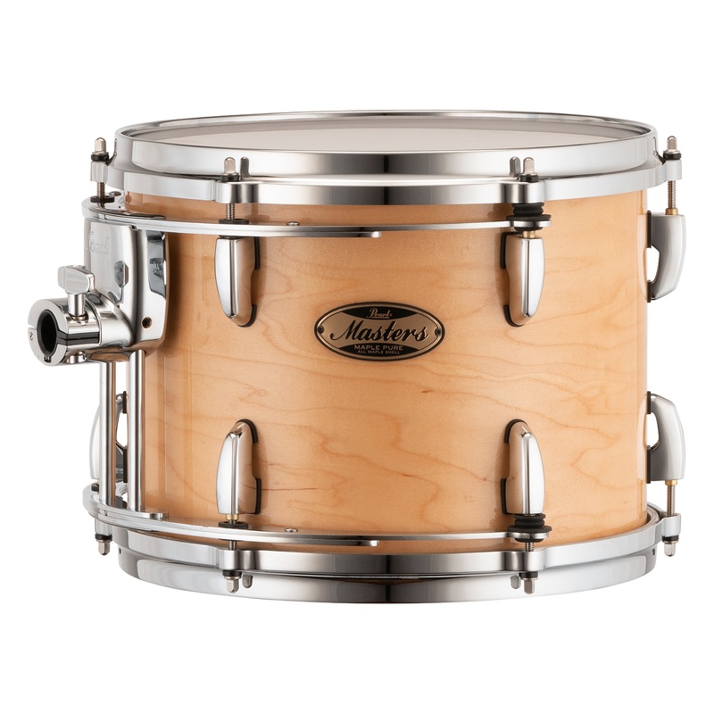 Pearl Masters Maple Pure 12"x9 Tom - R2 Air Tom Suspension System w/Standard Bracket NATURAL MAPLE MP4P1209TS/C102