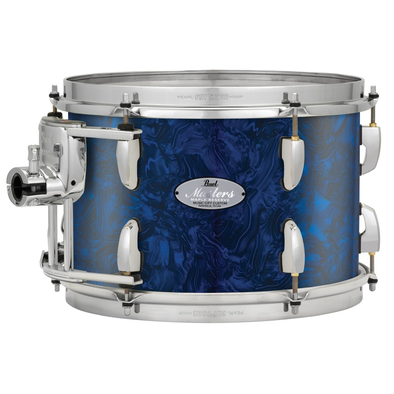 Pearl Music City Custom 8"x8" Masters Maple Reserve Series Tom w/optimount BLUE ABALONE MRV0808T/C418
