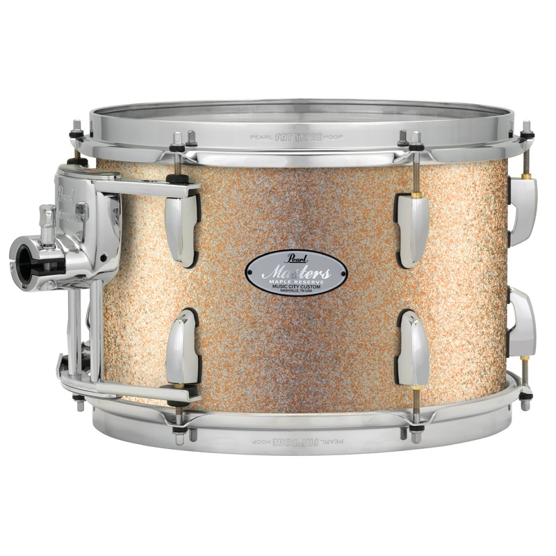 Pearl Music City Custom 8"x8" Masters Maple Reserve Series Tom w/optimount BRIGHT CHAMPAGNE SPARKLE MRV0808T/C427