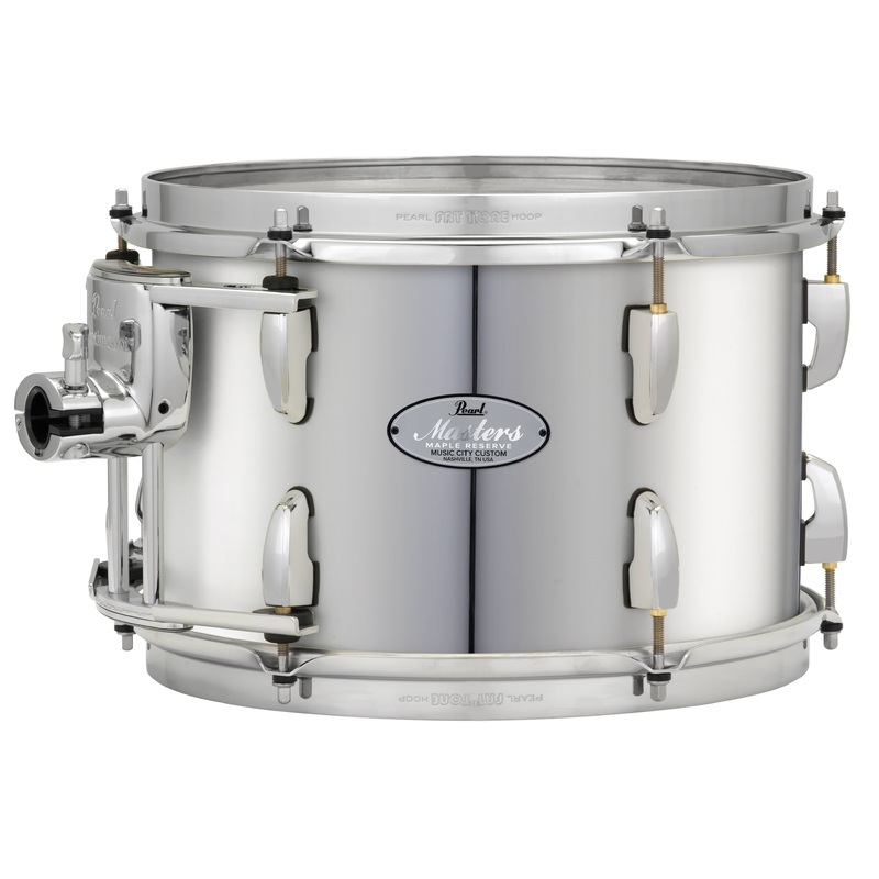 Pearl Music City Custom 8"x8" Masters Maple Reserve Series Tom w/optimount MIRROR CHROME MRV0808T/C426