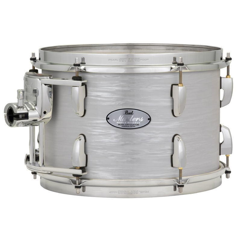 Pearl Music City Custom 8"x8" Masters Maple Reserve Series Tom w/optimount PEARL WHITE OYSTER MRV0808T/C452