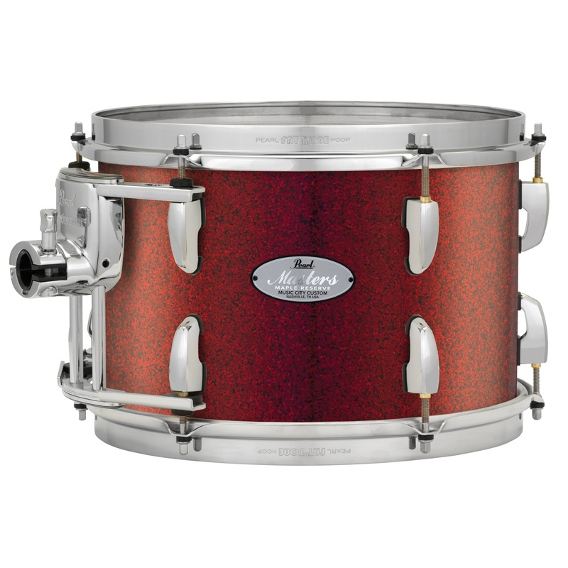 Pearl Music City Custom 8"x8" Masters Maple Reserve Series Tom w/optimount RED GLASS MRV0808T/C407