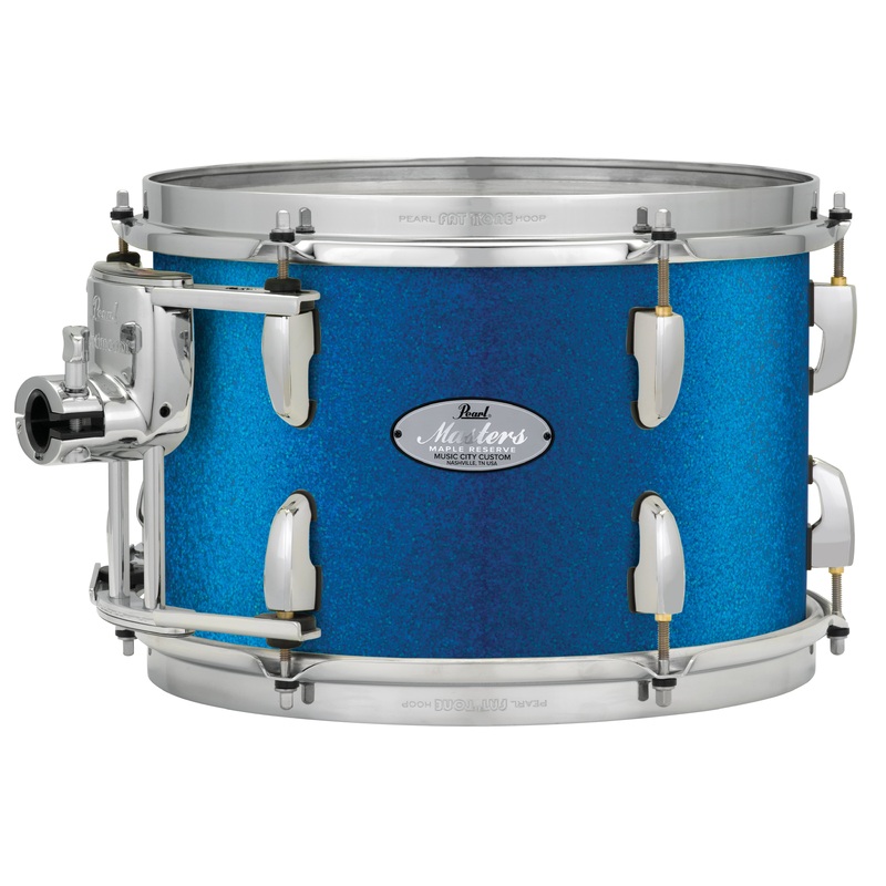 Pearl Music City Custom 8"x8" Masters Maple Reserve Series Tom w/optimount VINTAGE BLUE SPARKLE MRV0808T/C424