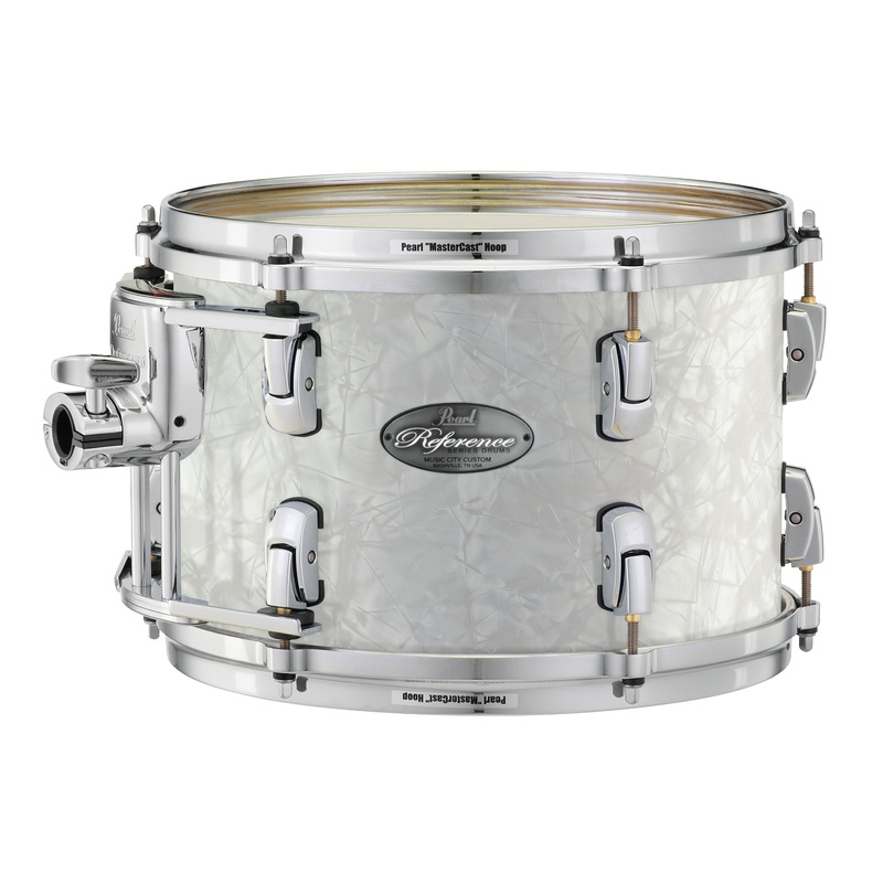 Pearl Music City Custom 8"x7" Reference Series Tom WHITE MARINE PEARL RF0807T/C448