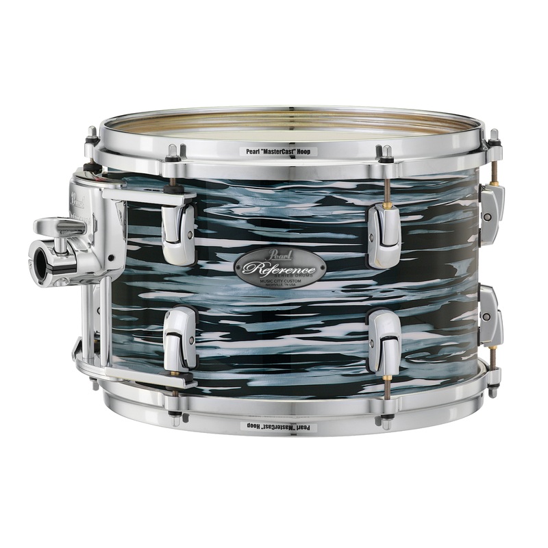 Pearl Music City Custom 8"x8" Reference Series Tom CLASSIC BLACK OYSTER RF0808T/C495