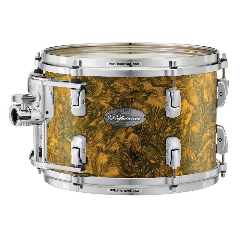 Pearl Music City Custom 8"x8" Reference Series Tom GOLDEN YELLOW ABALONE RF0808T/C420