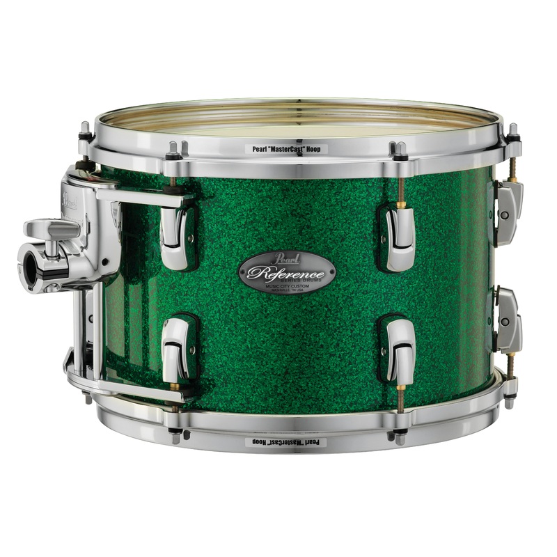 Pearl Music City Custom 8"x8" Reference Series Tom GREEN GLASS RF0808T/C446