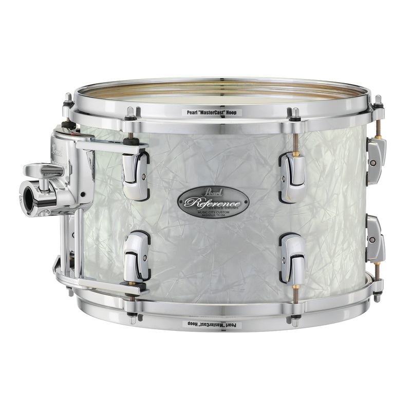 Pearl Music City Custom 8"x8" Reference Series Tom MATTE WHITE MARINE PEARL RF0808T/C422