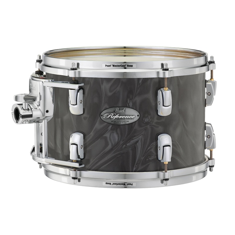 Pearl Music City Custom 8"x8" Reference Series Tom SHADOW GREY SATIN MOIRE RF0808T/C724