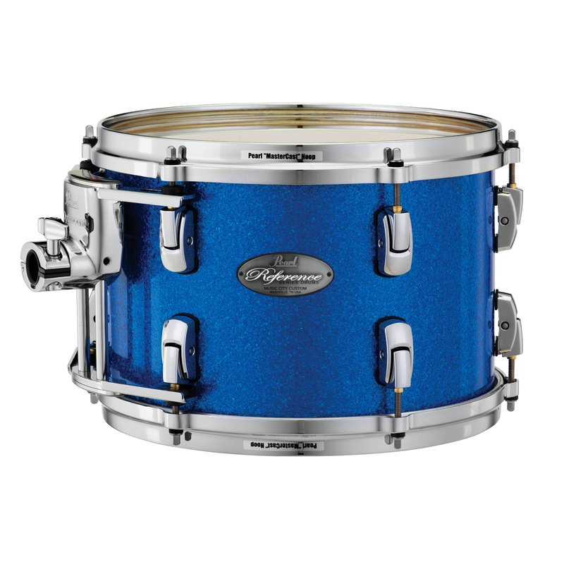 Pearl Music City Custom 8"x8" Reference Series Tom VINTAGE BLUE SPARKLE RF0808T/C424