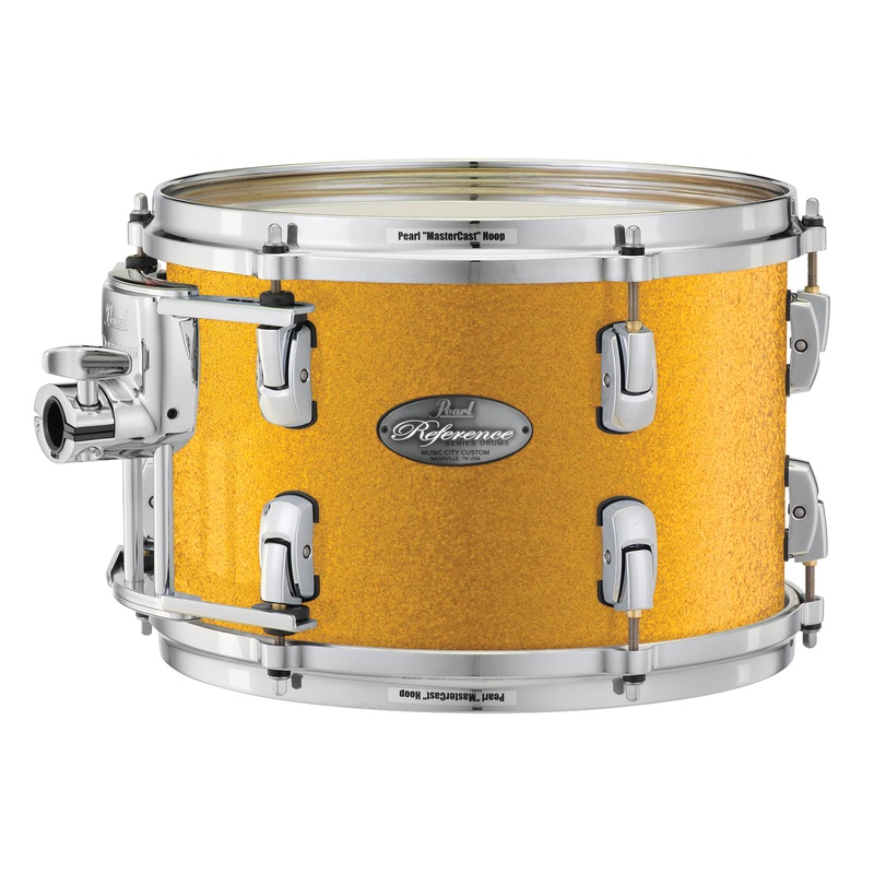 Pearl Music City Custom 8"x8" Reference Series Tom VINTAGE GOLD SPARKLE RF0808T/C423