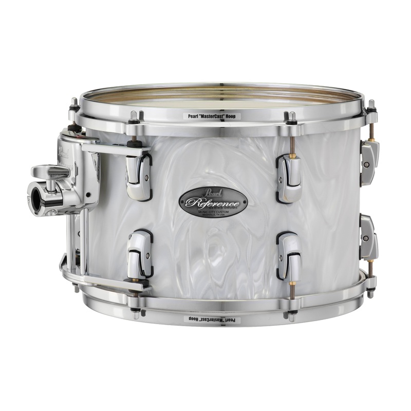 Pearl Music City Custom 8"x8" Reference Series Tom WHITE SATIN MOIRE RF0808T/C722