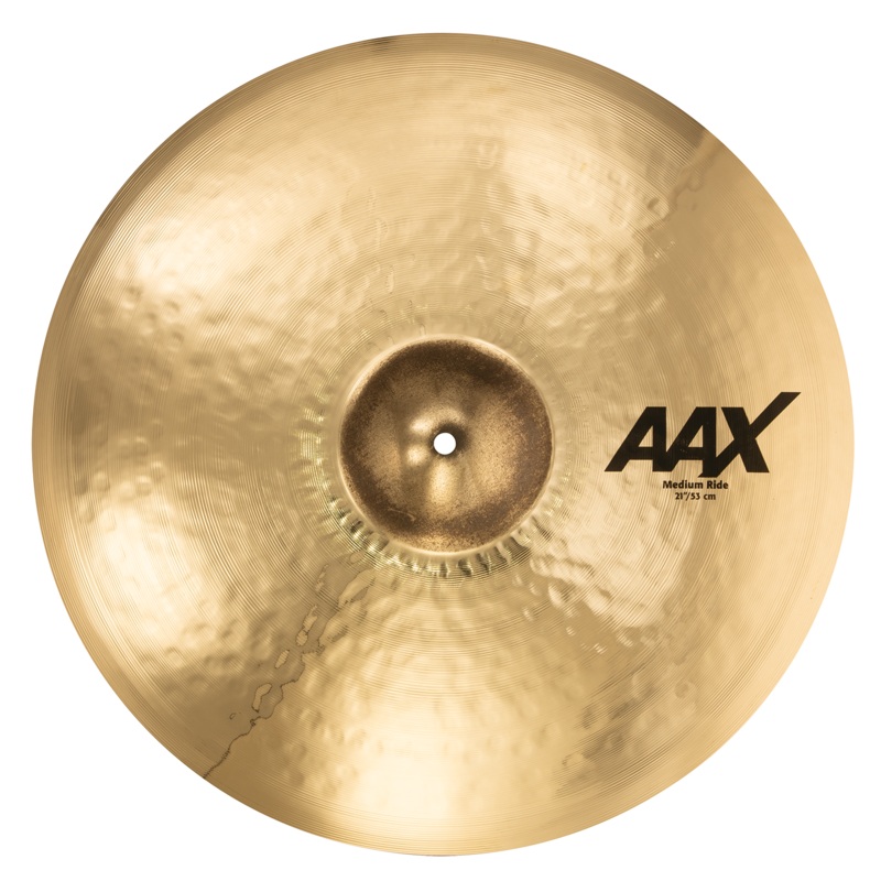 Sabian 21" AAX Medium Ride Cymbal Brilliant Finish - 22112XCB