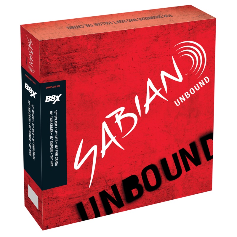Sabian B8X Complete Cymbal Set - 45006X