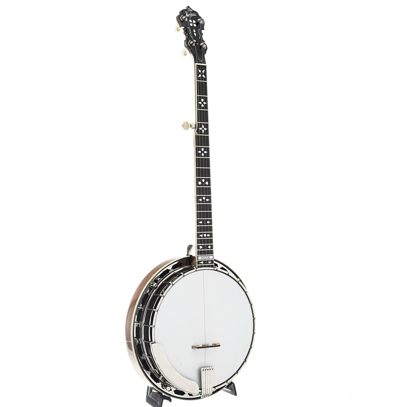 DP Hopkins Woodie Resonator Banjo & Case