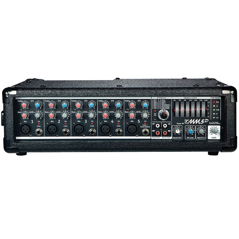 Yorkville MM5D 180w 5 Channel Powered Mixer