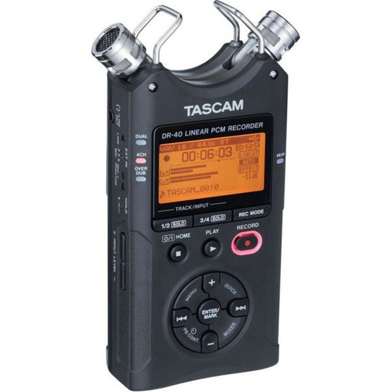 TASCAM DR-40 Portable Digital Recorder
