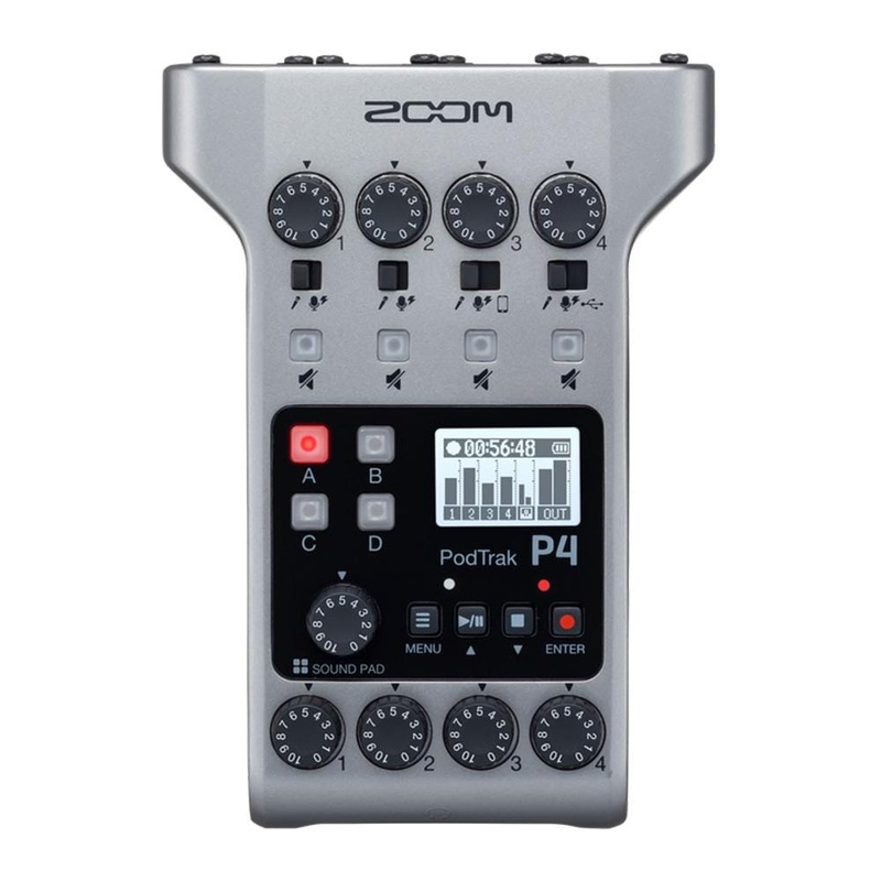 Zoom Podtrak P4 Podcast Recorder