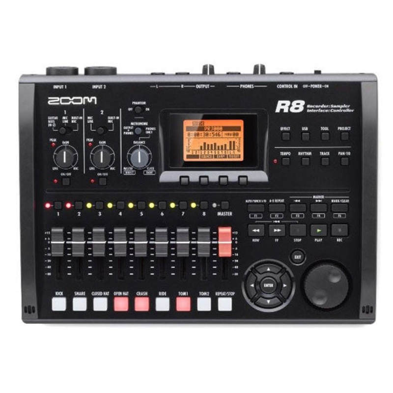 Zoom R8 Multitrack SD Recorder Interface and Controller