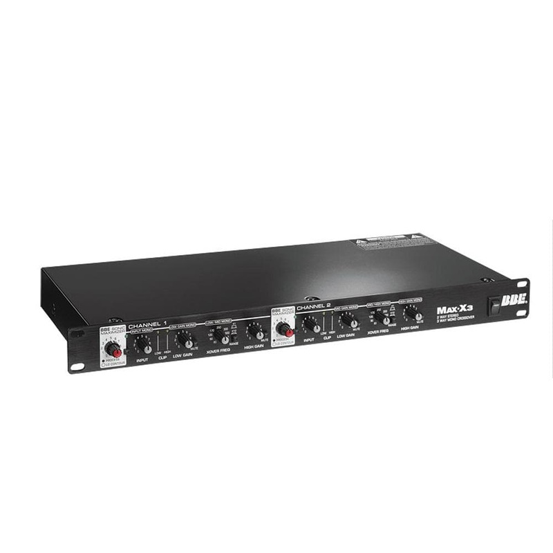 BBE MAX-X3 2-Way Stereo Sonic Maximizer Passive Crossover