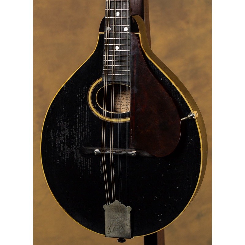 Gibson USED A Style, Snakehead Mando, Black cir 1925