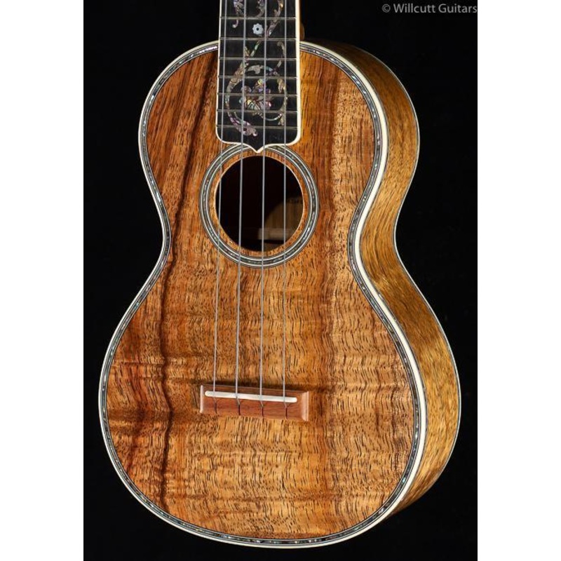 Martin Custom Shop Concert Uke Flamed Koa Tree of Life Inlay (786)