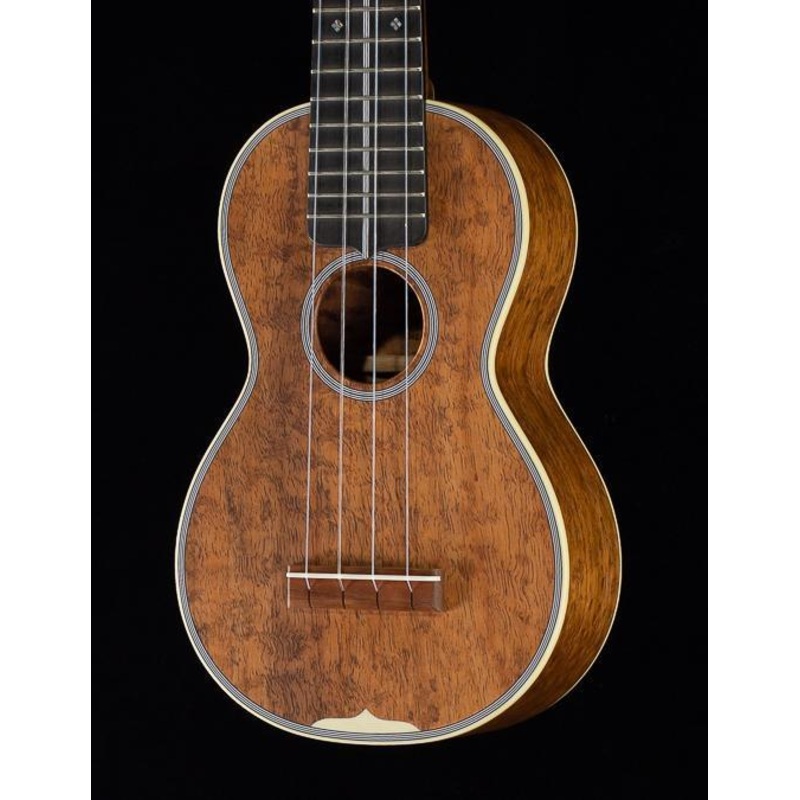 Martin Custom Shop SND, Soprano Uke, Blistered Koa