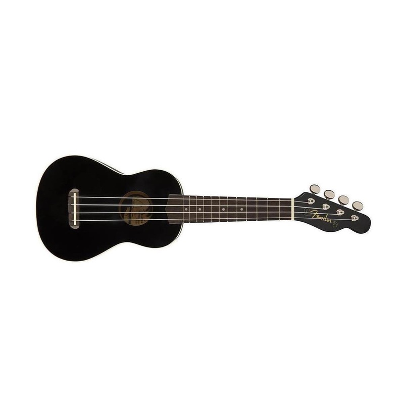 Fender Ukulele, Venice, Black DEMO