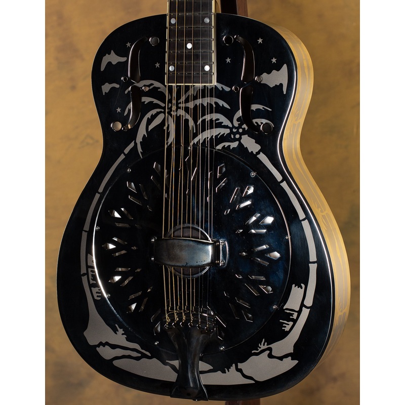 National Resophonic Style O 14 Fret Single Cone Chrome
