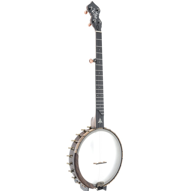 Ome Flora 11" Openback Banjo & Case, Walnut