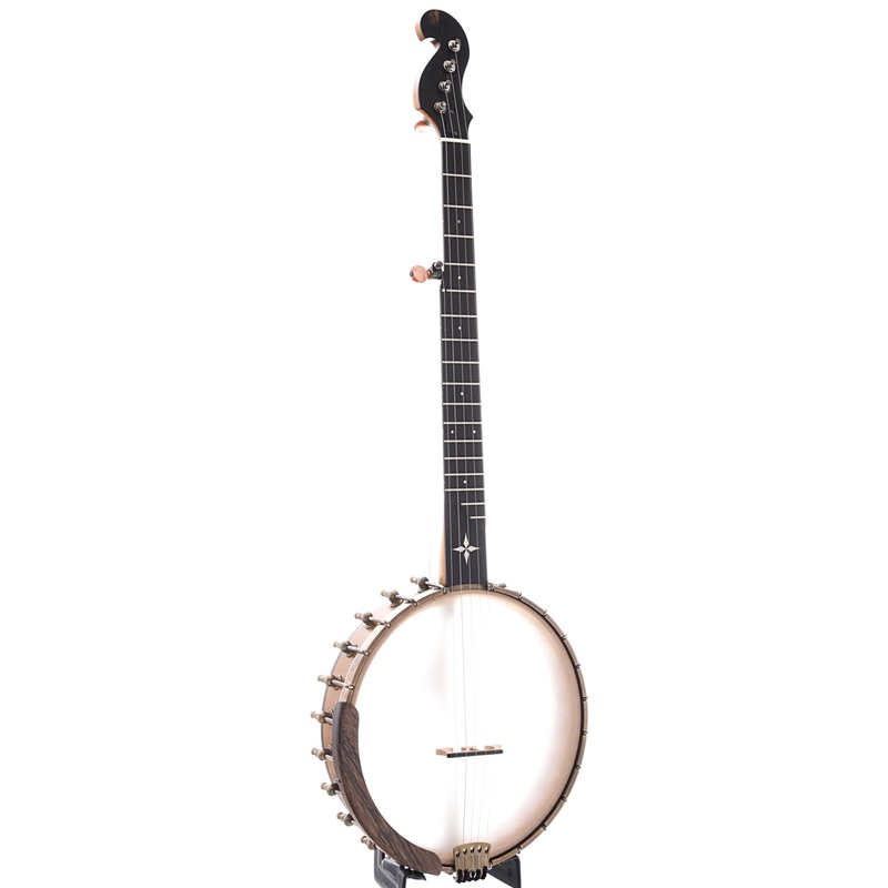 Ome Minstrel 11" Banjo & Case, Curly Maple Neck