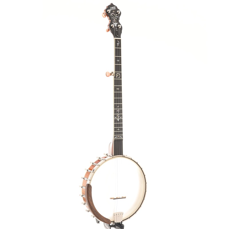 Ome Sweetgrass Openback Banjo & Case - Curly Maple