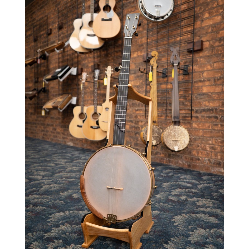 Ome Tupelo Openback Banjo & Case, 12" Rim, Cherry