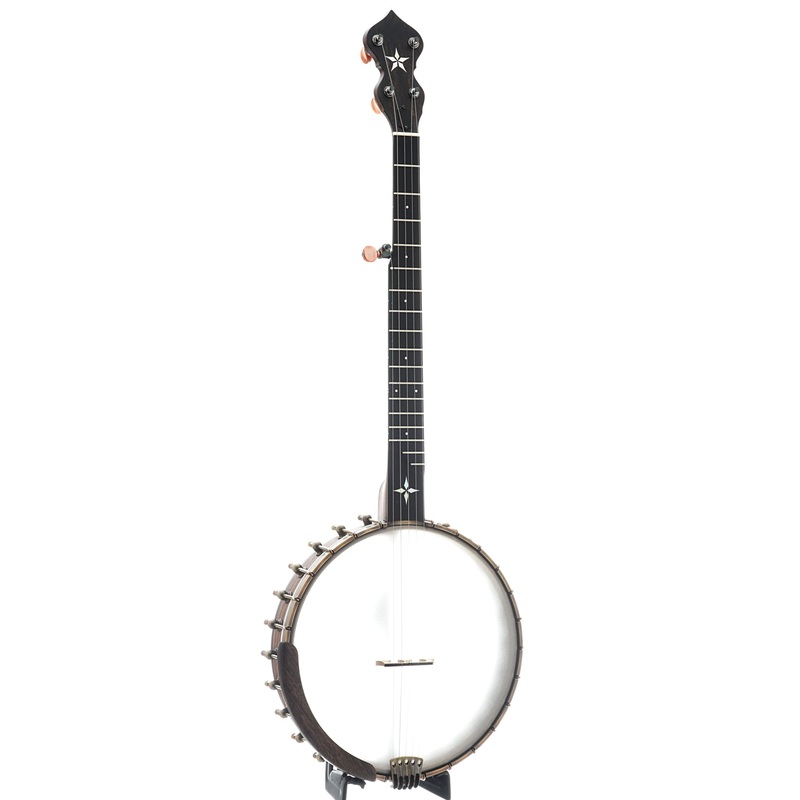 Ome Wizard 12" Openback Banjo & Case, Walnut