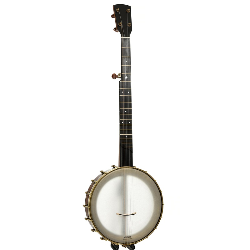 Rickard 11" Walnut Dobson Openback Banjo & Case with Cyclone Tuners