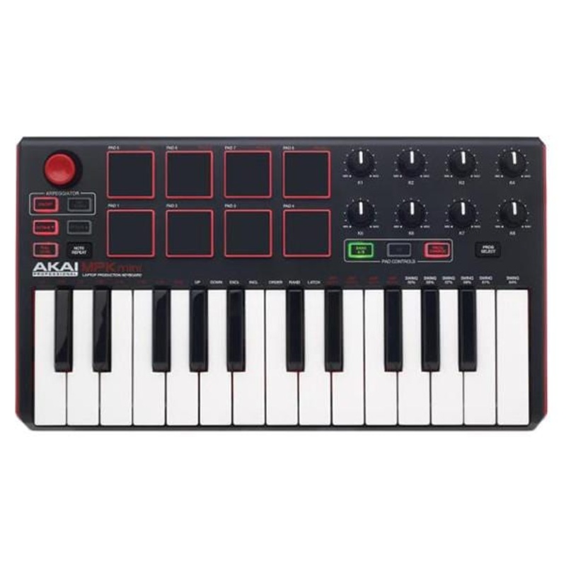 Akai MPK MINI MK2 Compact Midi Keyboard and Pad MIDI Controller
